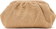Reiss Georgia Woven Raffia Clutch