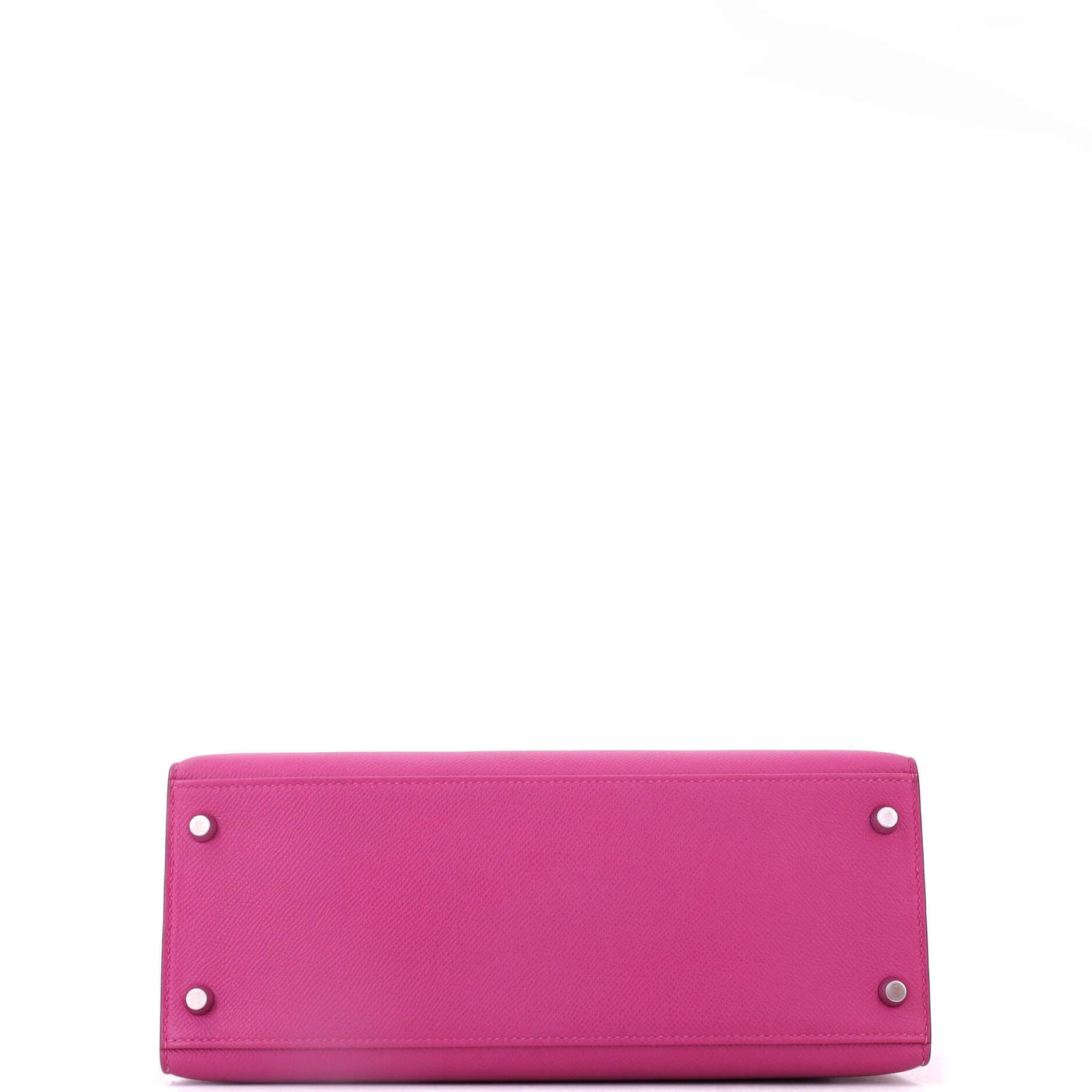 Kelly Handbag Pink Epsom with Palladium Hardware 28, Alternate, color, Rose Pourpre