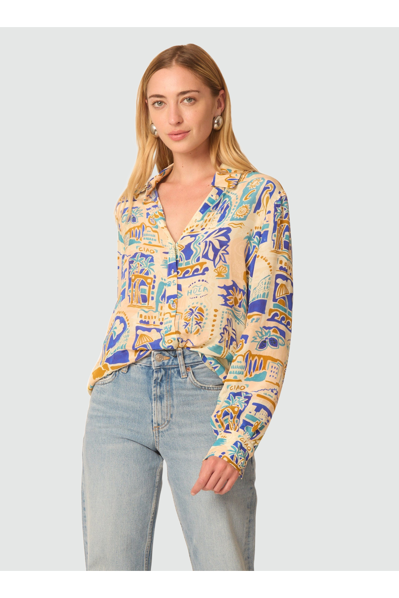 Lara Blouse, Main, color, Seychelles