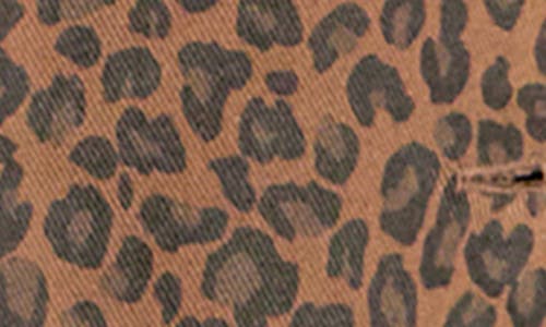 English Factory Animal Print Trench Coat In Brown