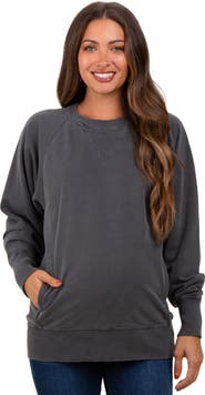 PinkBlush Vintage Wash French Terry Pullover