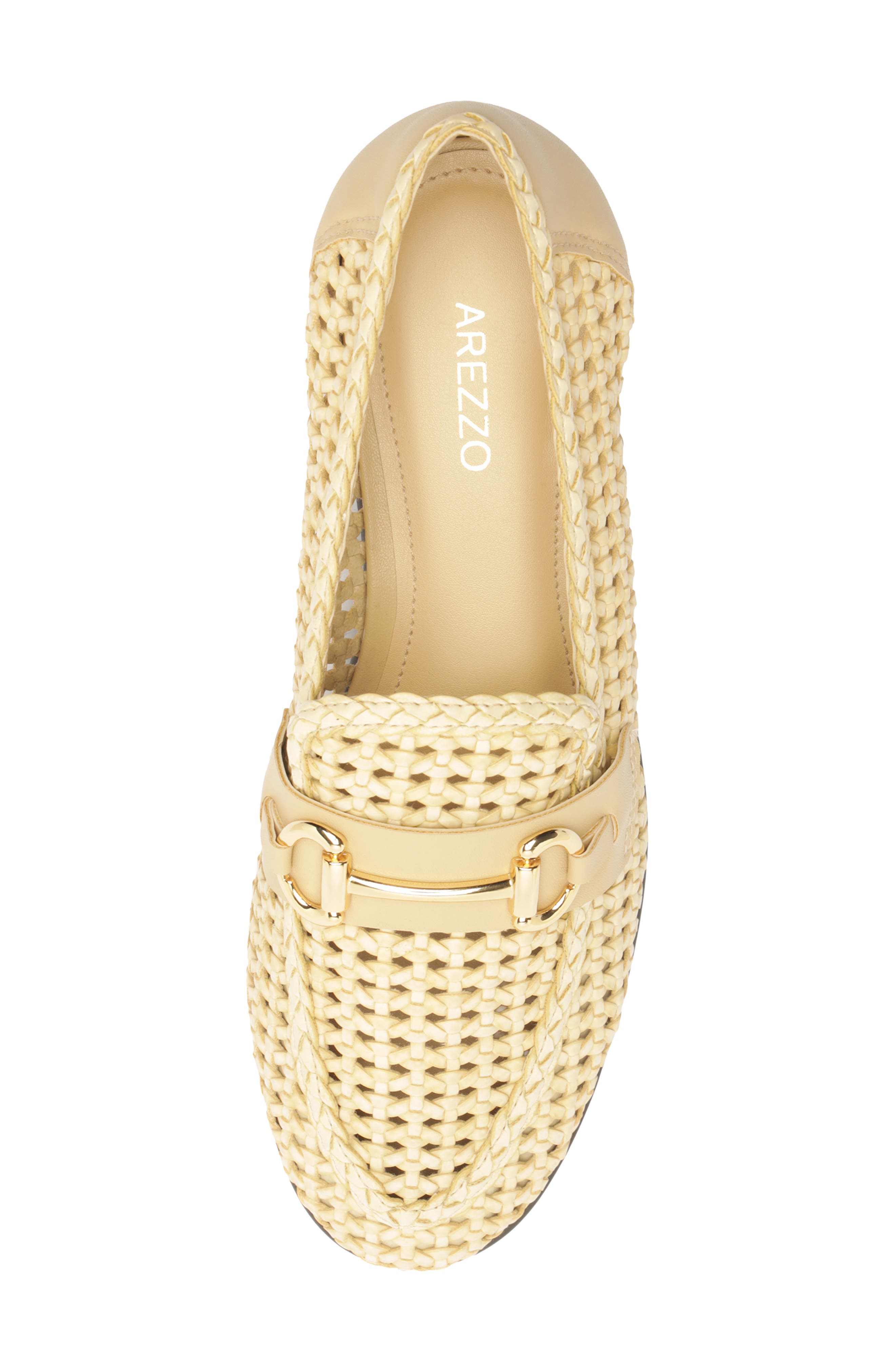 Nola Woven Bit Loafer, Alternate, color, PANACOTA