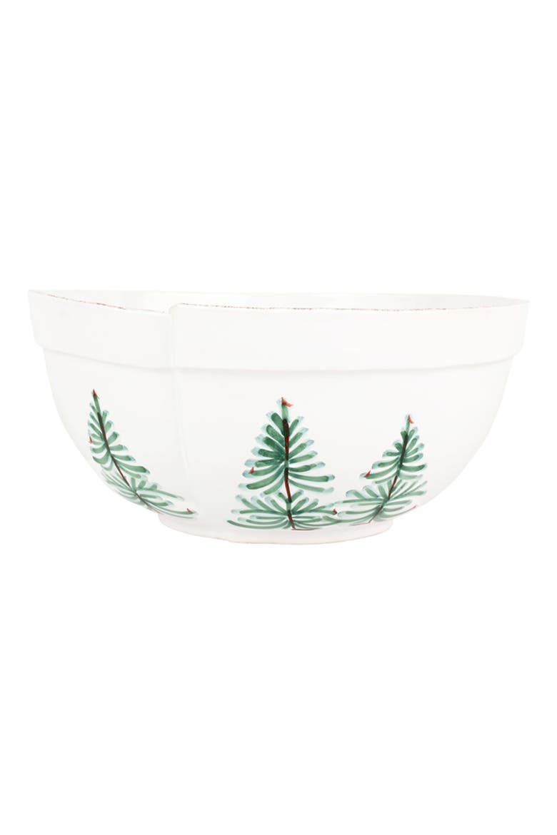 Lastra Holiday Centerpiece Bowl, Alternate, color, GREEN