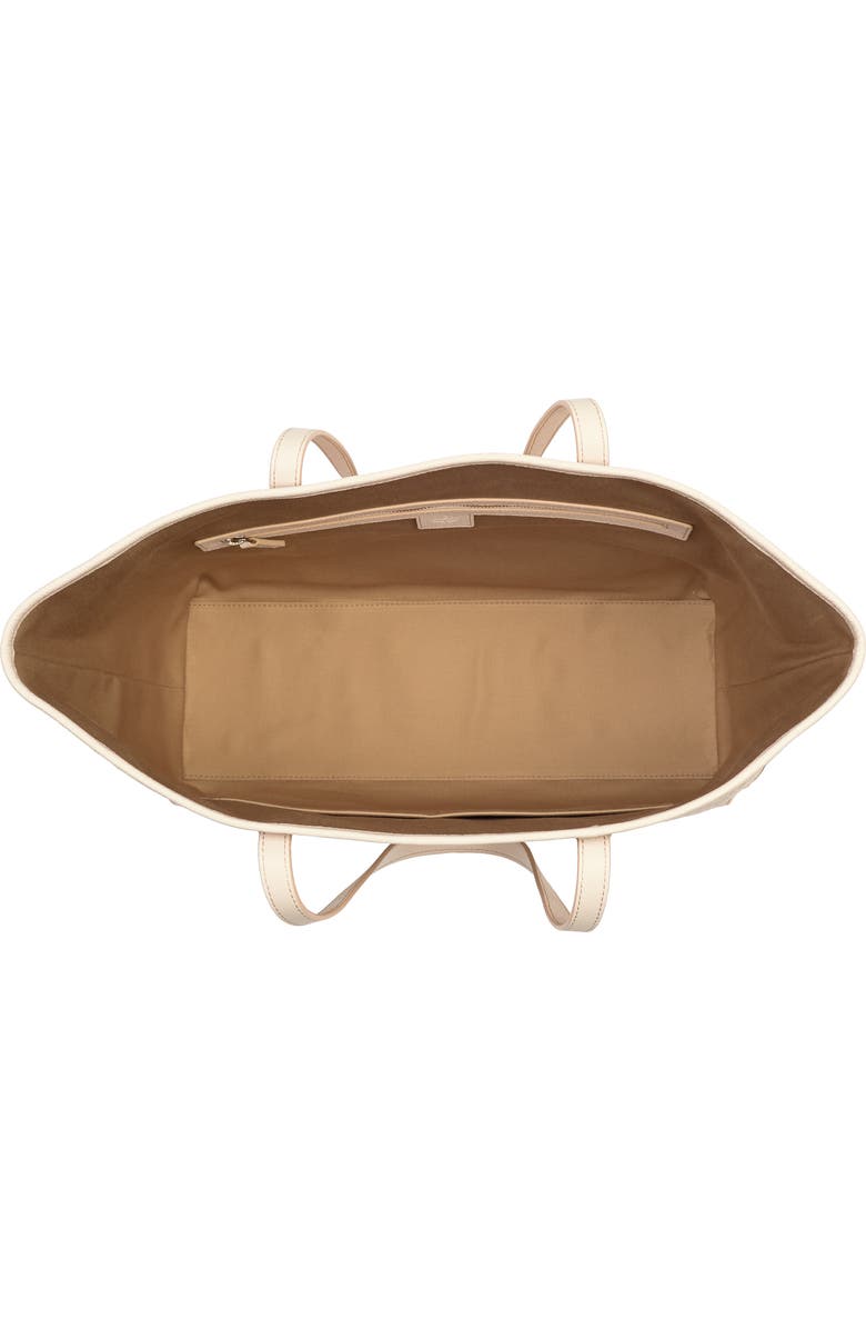 MCM Medium Leather Shopper, Alternate, color,