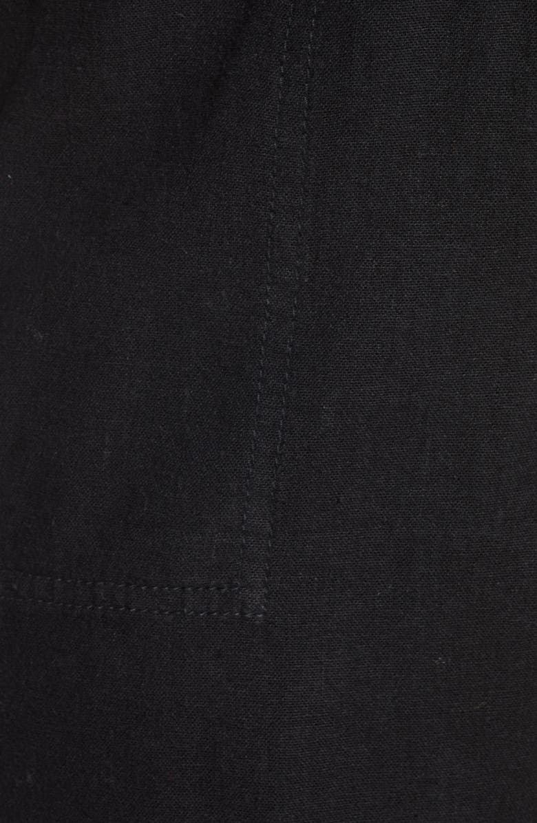 Caslon<sup>®</sup> Drawstring Linen Blend Shorts, Alternate, color, 