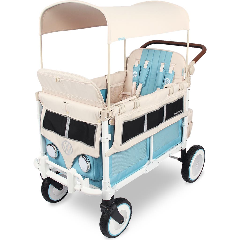 WonderFold VW4 Volkswagen Stroller Wagon in Bondi Blue  product