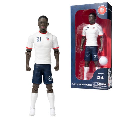 SOCKERS USMNT Tim Weah 8" Collectible Soccer Action Figure
