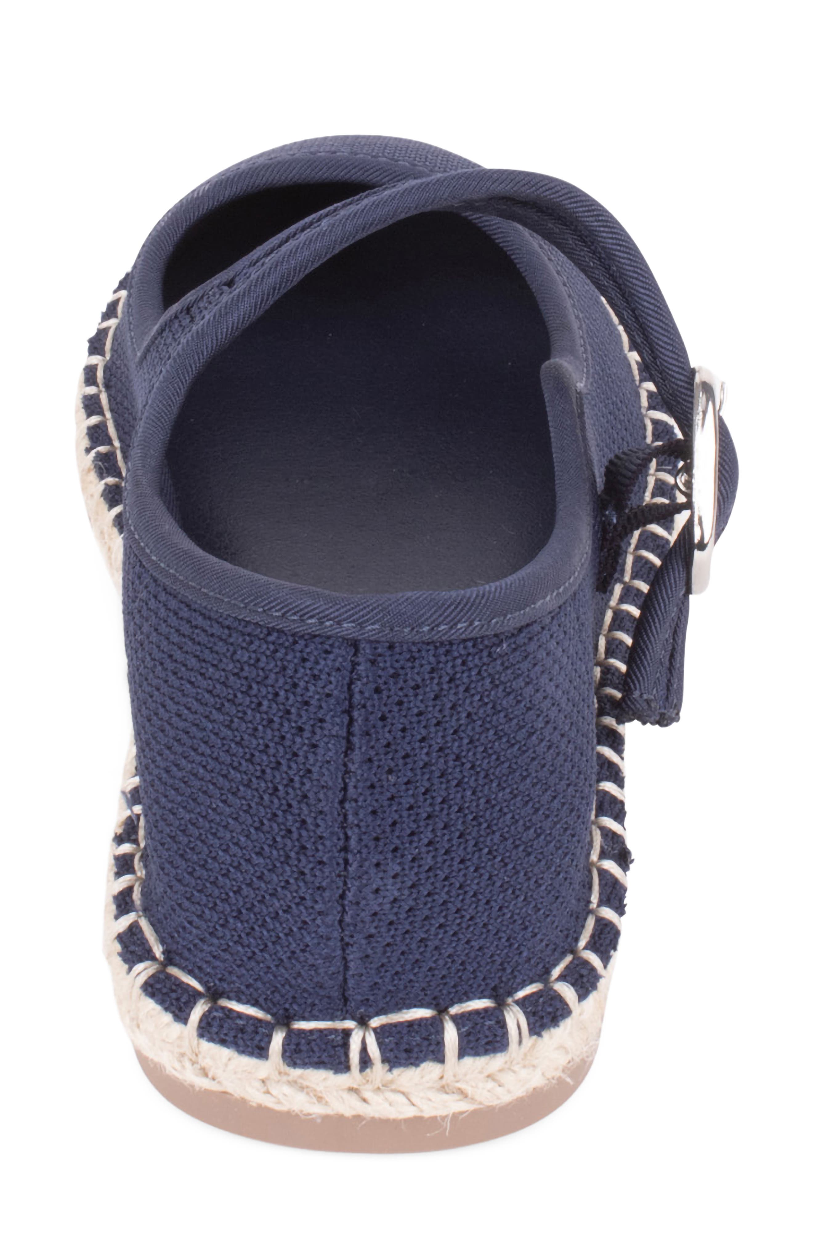 Willow Esapdrille Mary Jane Flat, Alternate, color, NAVY