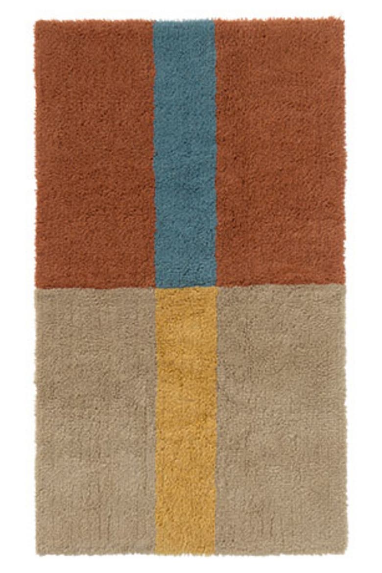 Washable Wool Rug, Main, color, RED