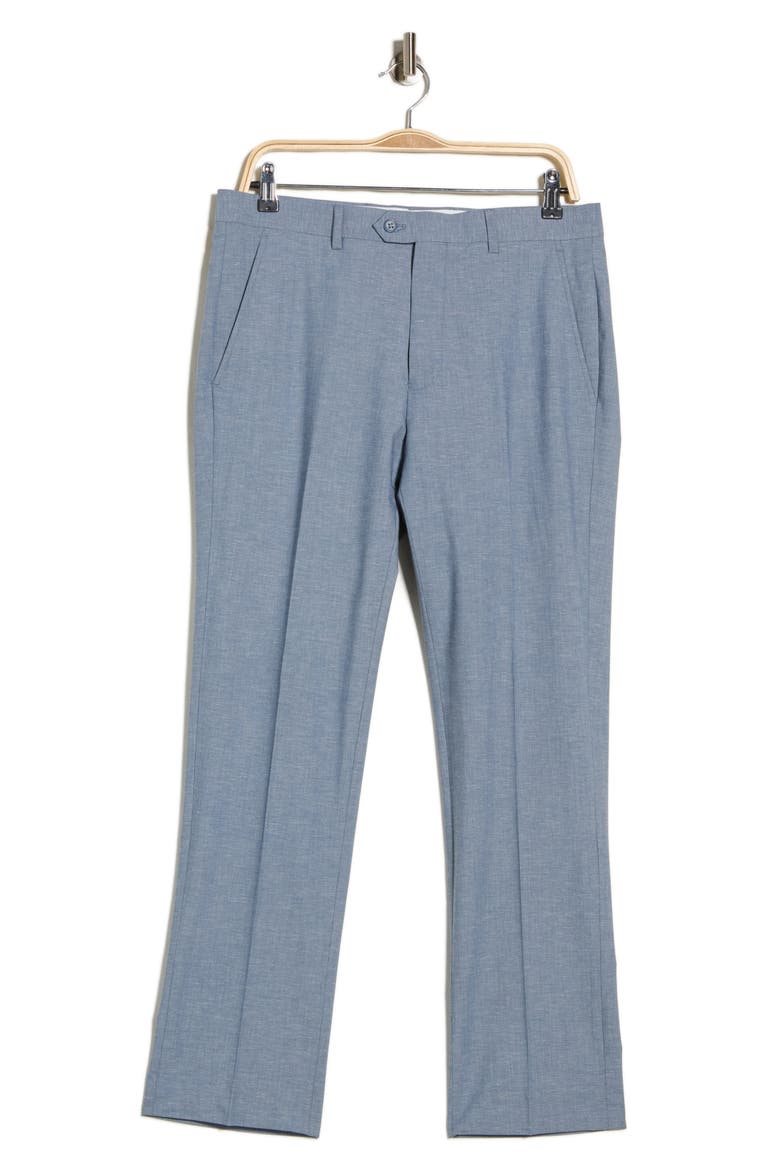 Trim Fit Pants, Alternate, color, BLUE