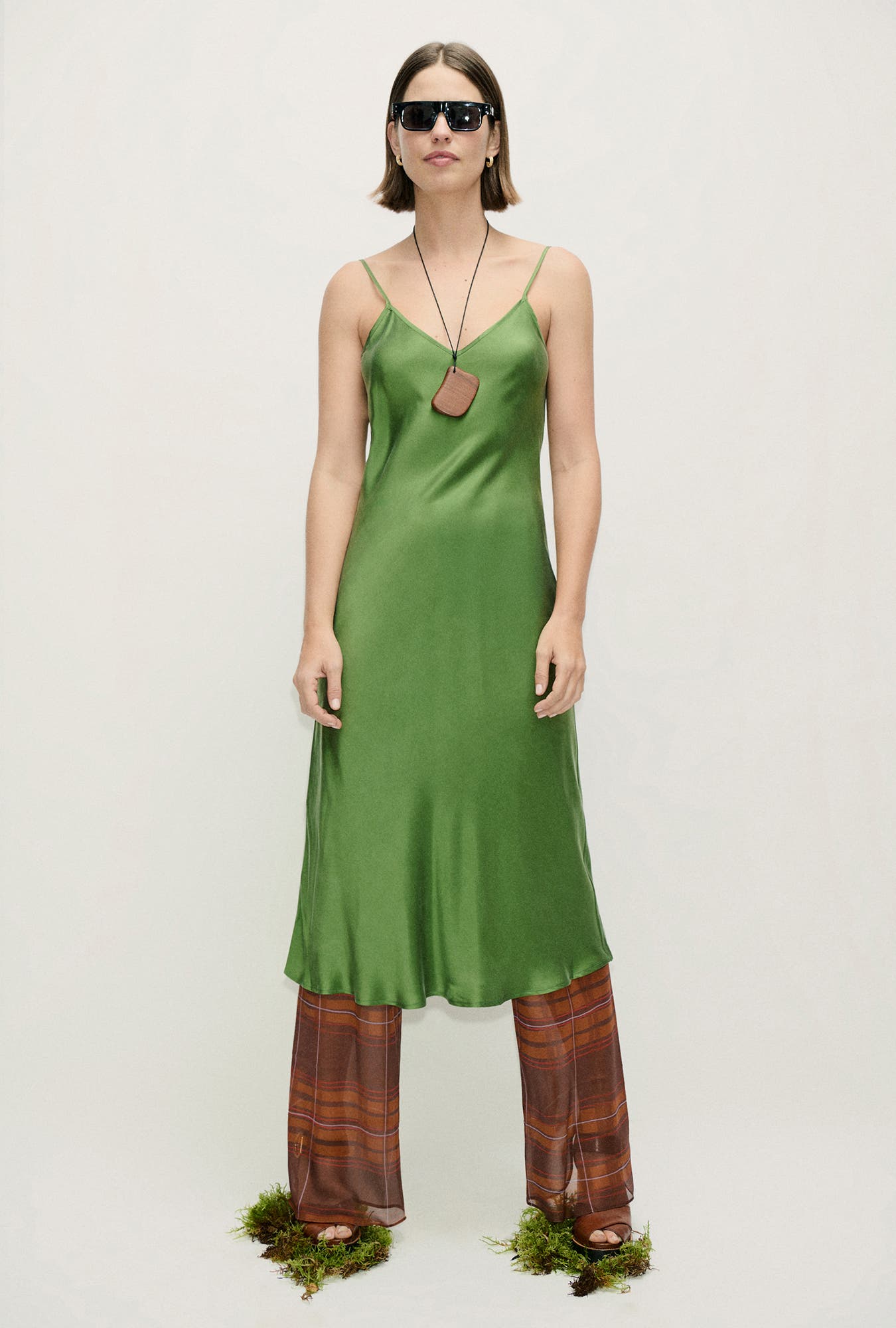 Bias Cut Pants