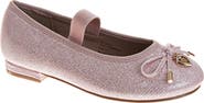 BADGLEY MISCHKA Badgley Mischka Dress Shoes for Girls Elegant Glitter Finish Classic Formal