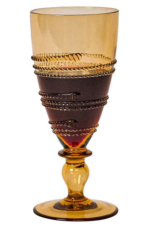 Juliska Ella Goblet In Brown