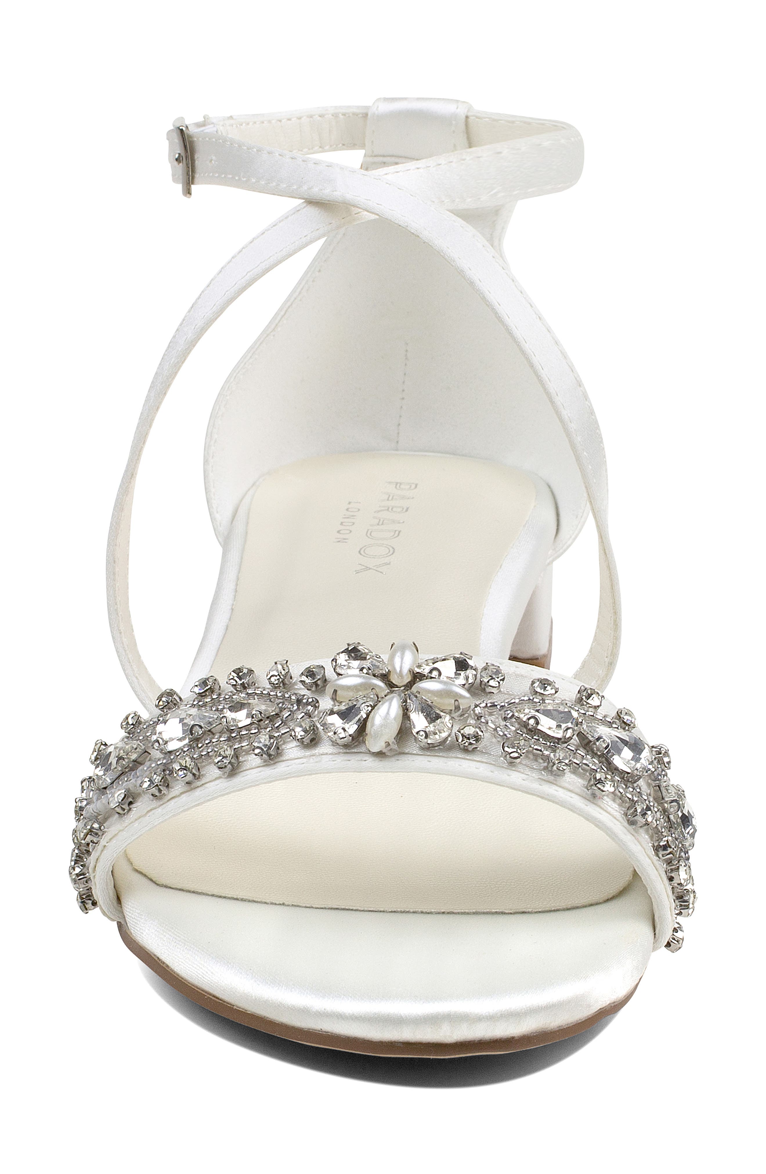 Elyse Sandal, Alternate, color, IVORY