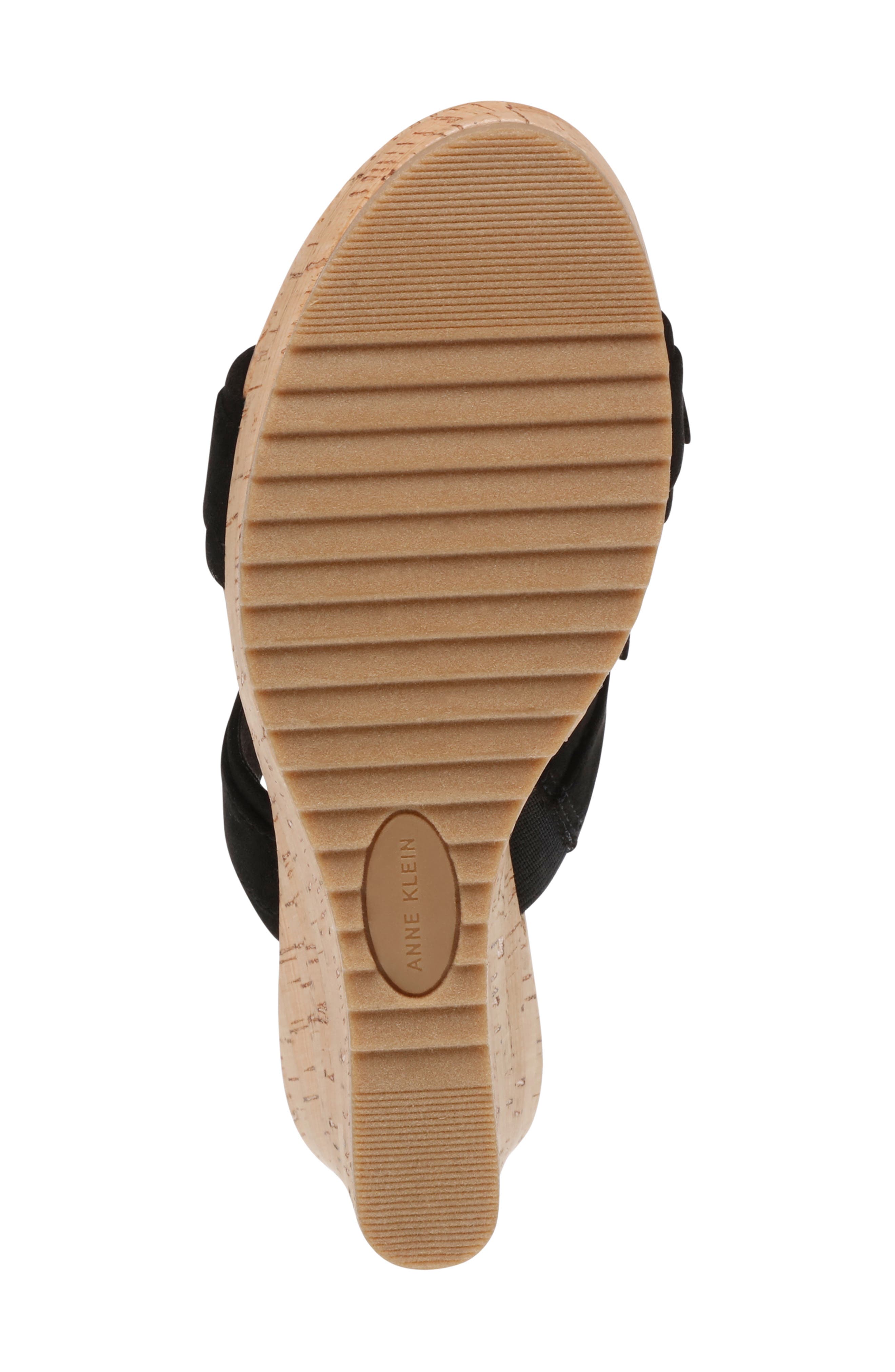 Anne Klein Wiona Wedge Sandal, Alternate, color, 
