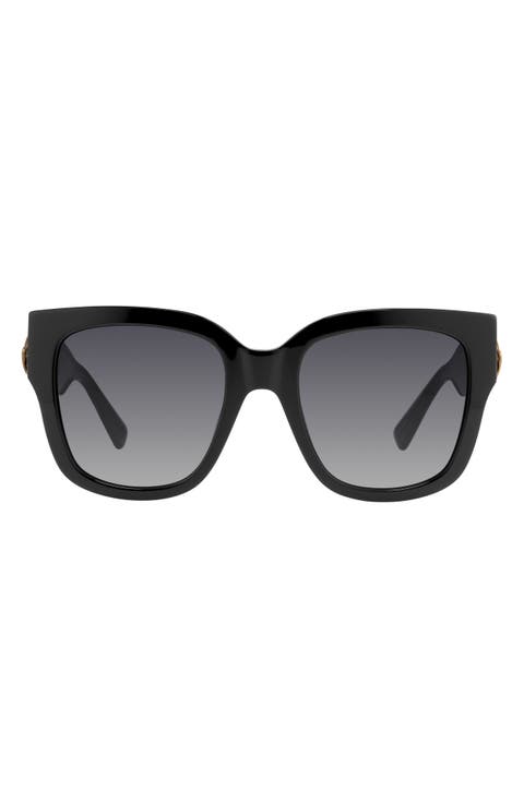 54mm Gradient Square Sunglasses