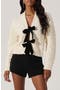 Velvet Bow Cardigan