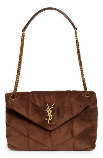 Saint Laurent Small Lou Suede Crossbody Bag Nordstrom
