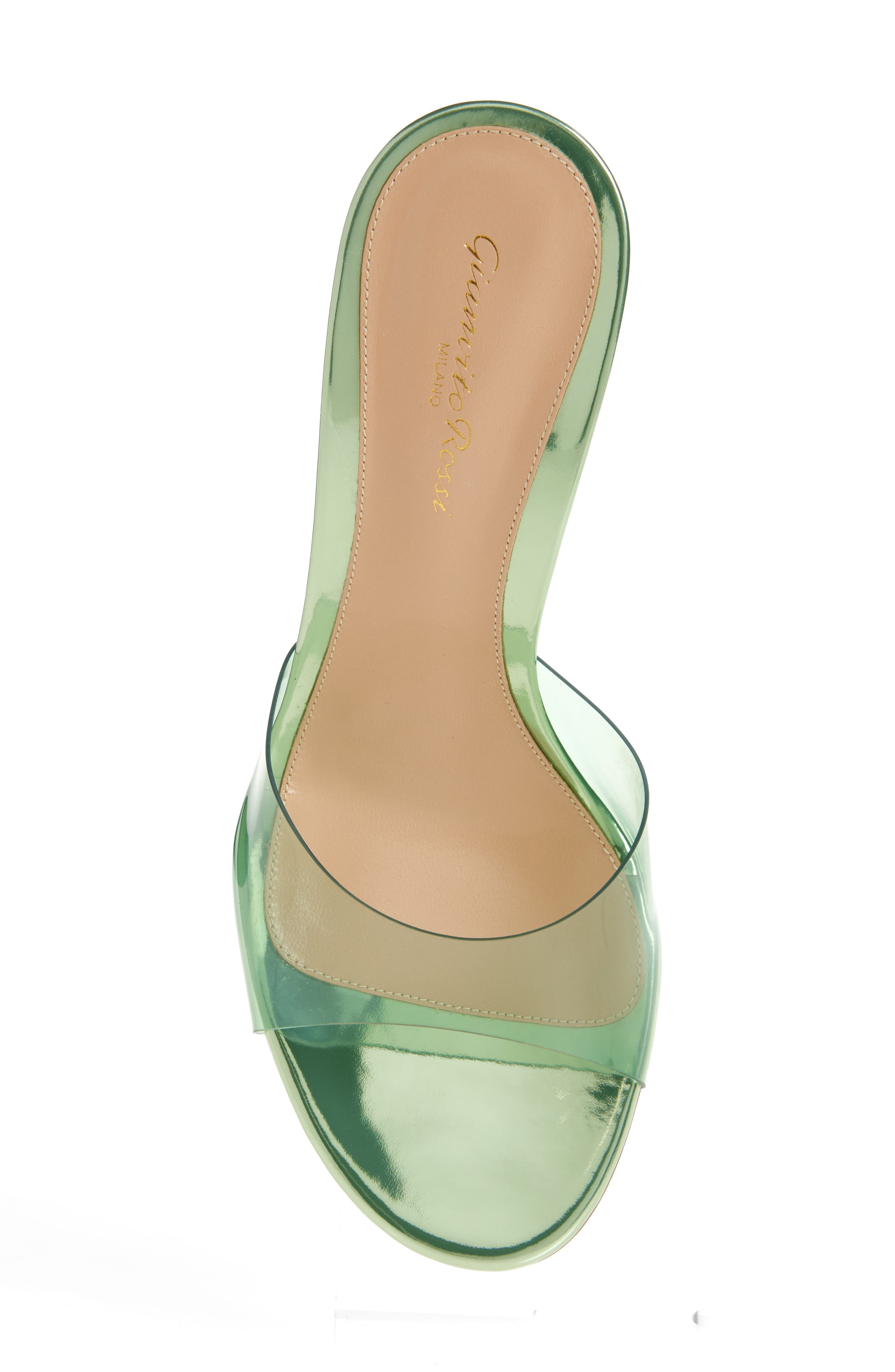 Gianvito Rossi Sofia 70 Mule, Alternate, color, Aloe Aloe