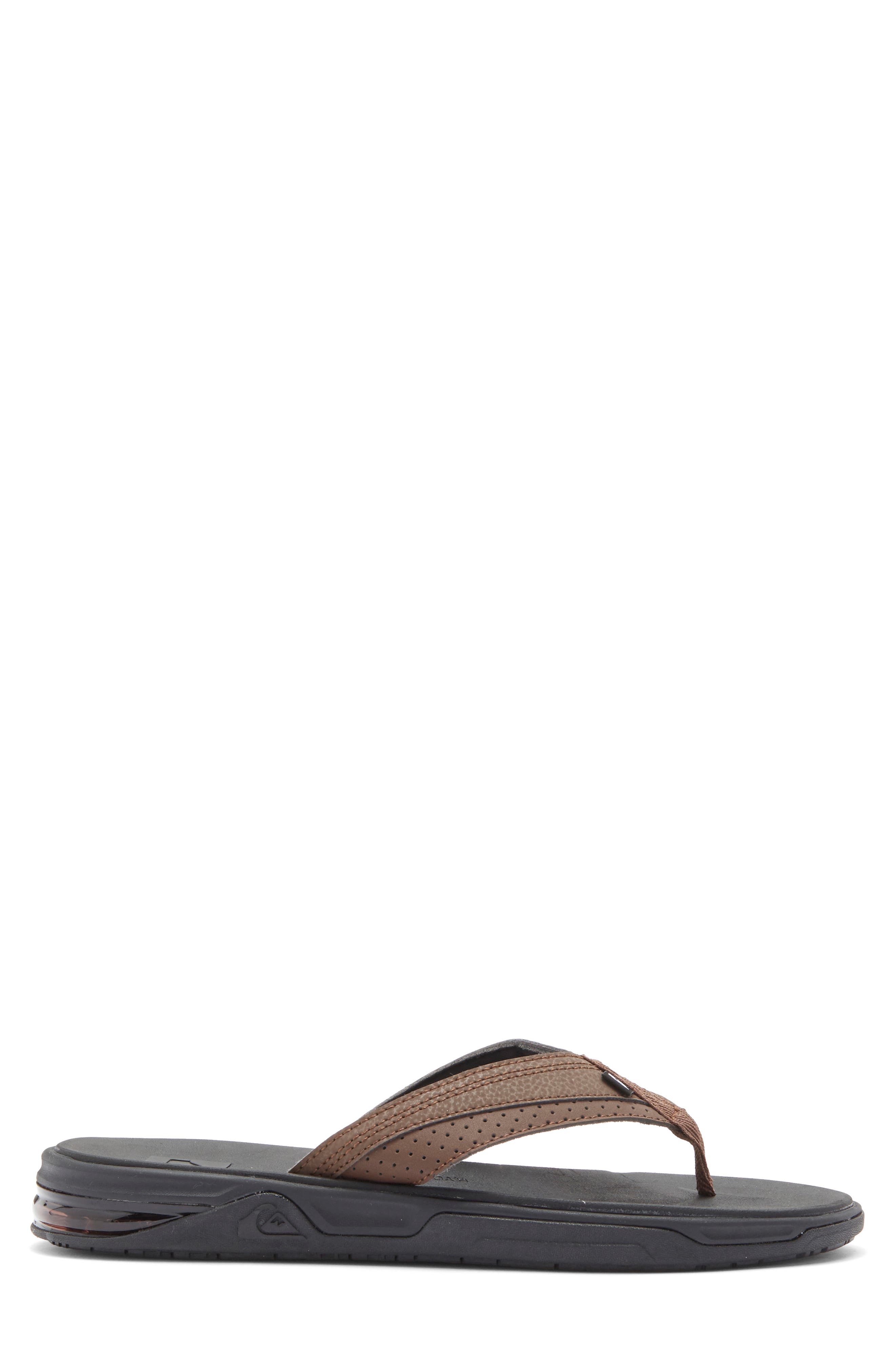 Dylan Flip Flop, Alternate, color, DARK BROWN