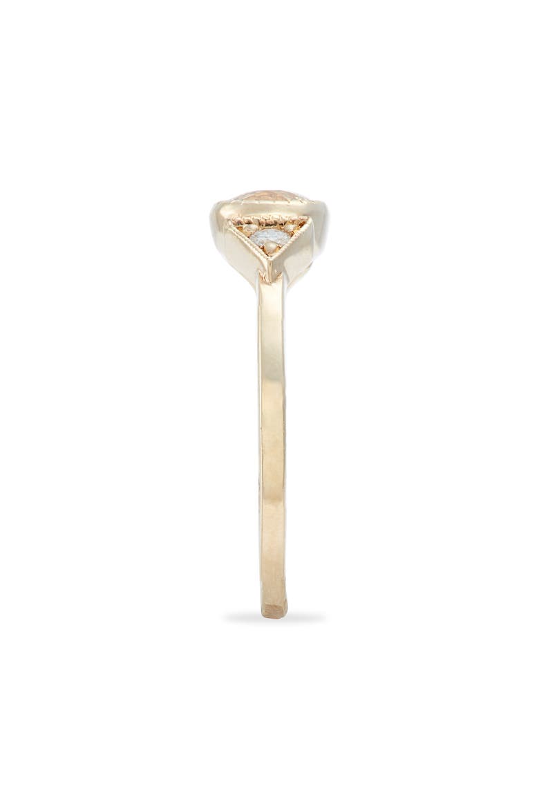 Topaz Long Spear Ring, Alternate, color, YELLOW GOLD/ TOPAZ