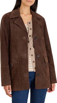 NIC+ZOE Mod Suede Coat