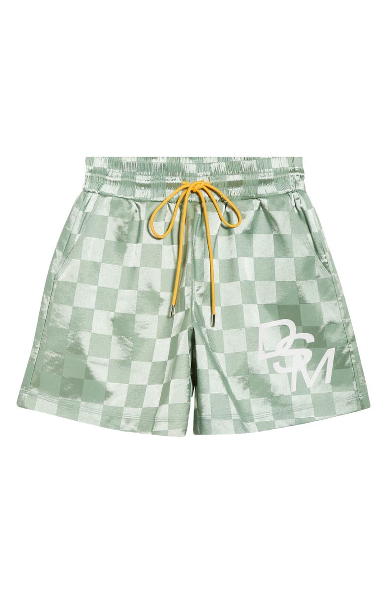 DIET STARTS MONDAY Checkered Shorts, Alternate, color, 