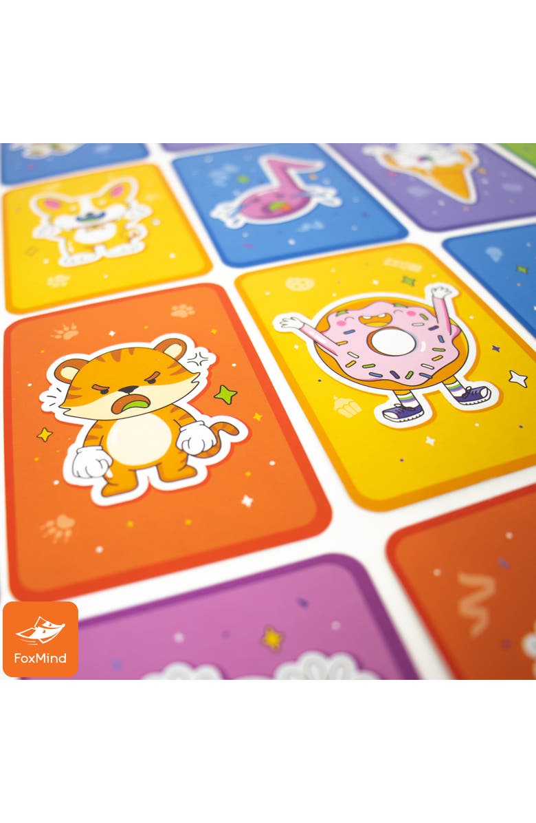 FoxMind Memo Rush Foxmind Games, The Matching Memory Game Of Emotions, Alternate, color, Multicolored