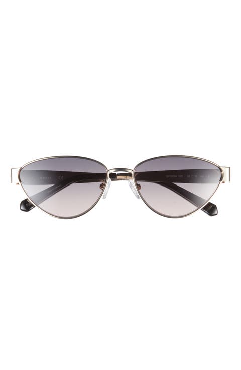 58mm Cat Eye Sunglasses