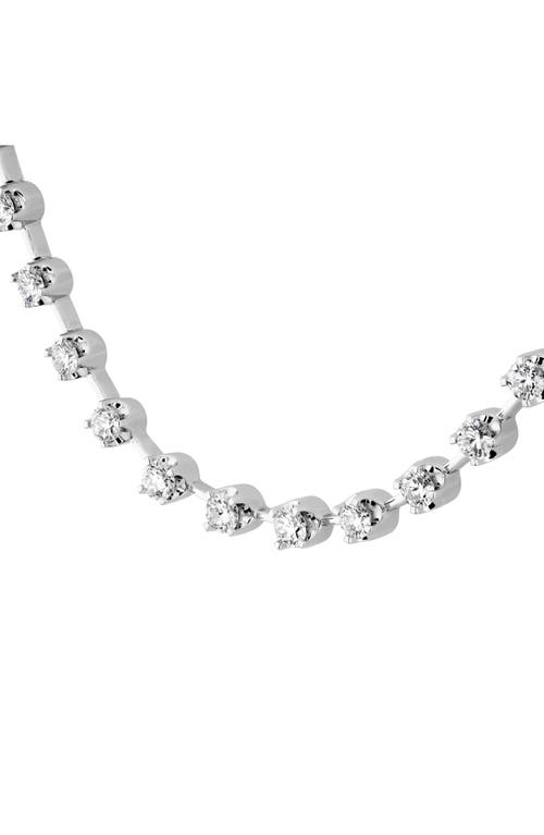Memoire Mémoire Serena Diamond Station Necklace In Gold