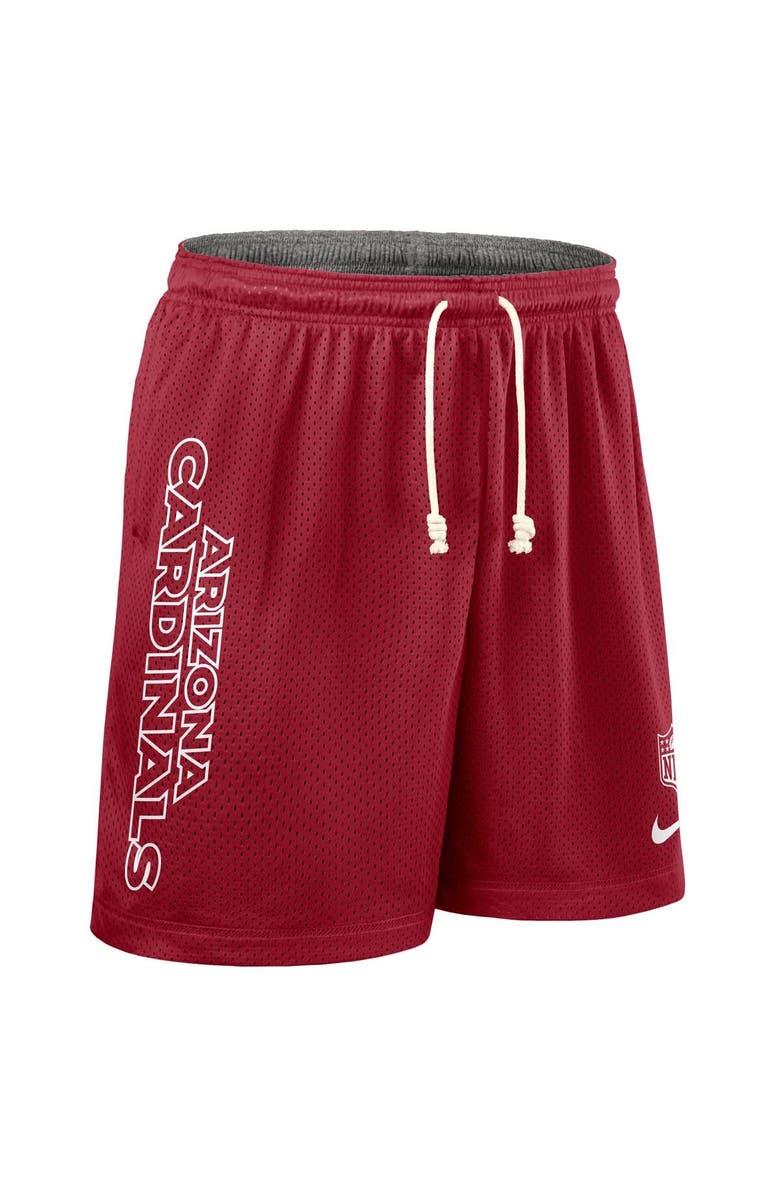 Nike Men's Nike Cardinal Arizona Cardinals Sideline Reversible Performance Shorts, Alternate, color, Cardinal