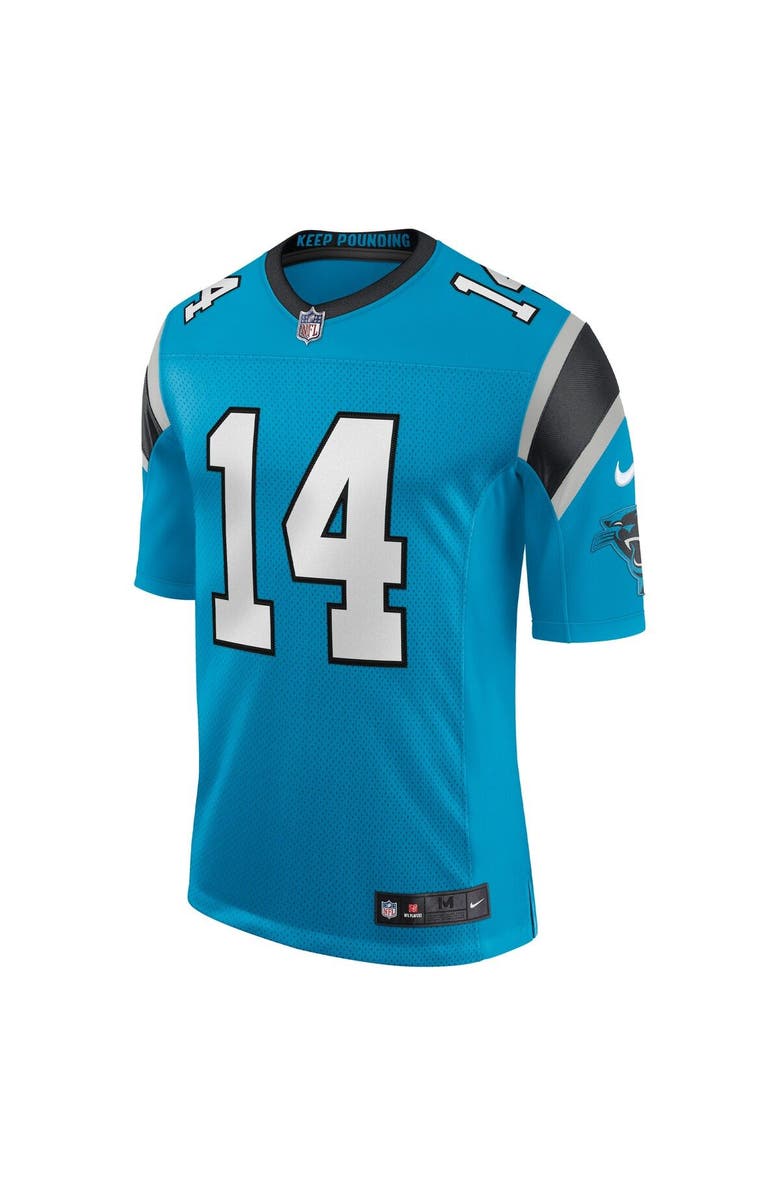 Nike Men's Nike Sam Darnold Blue Carolina Panthers Vapor Limited Jersey, Alternate, color, 