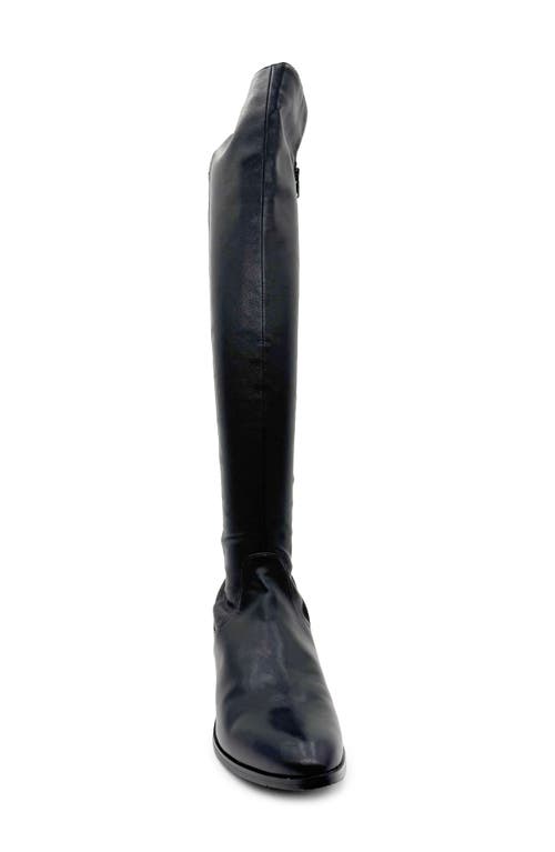 Chelsea Crew Juno Tall Boot In Black Pu