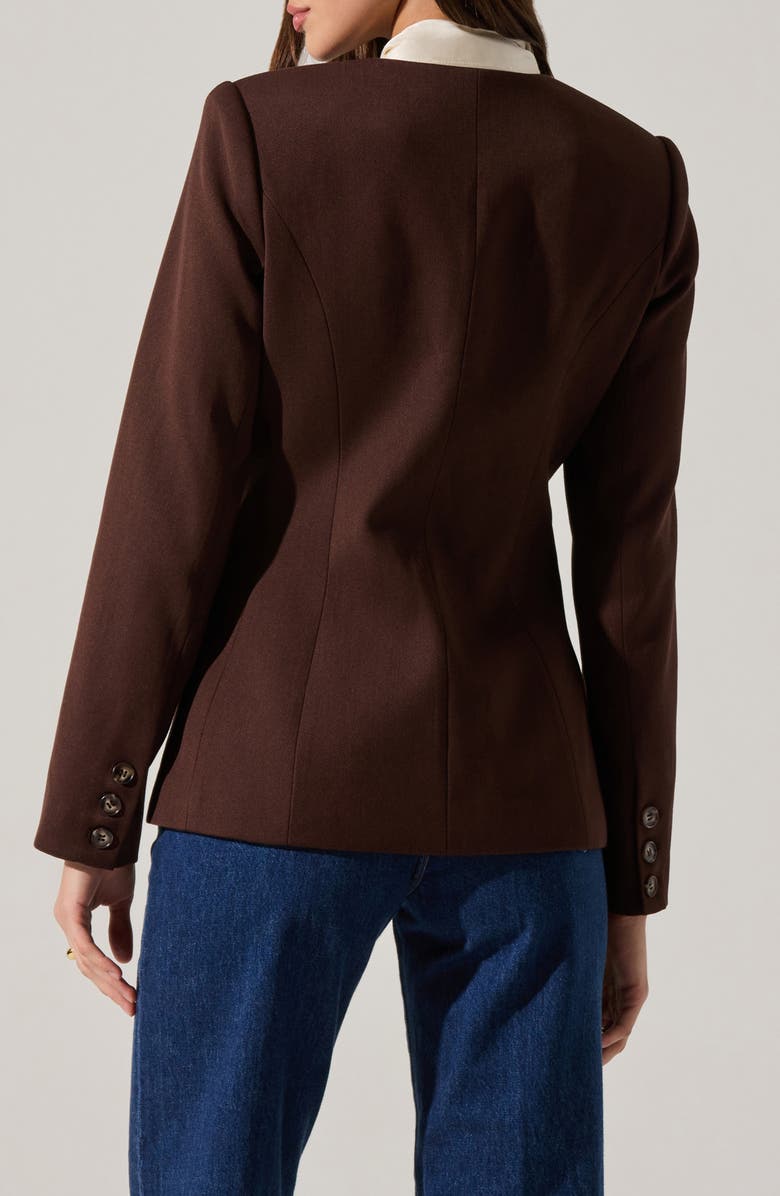 ASTR the Label Bellemere Jacket, Alternate, color, Brown