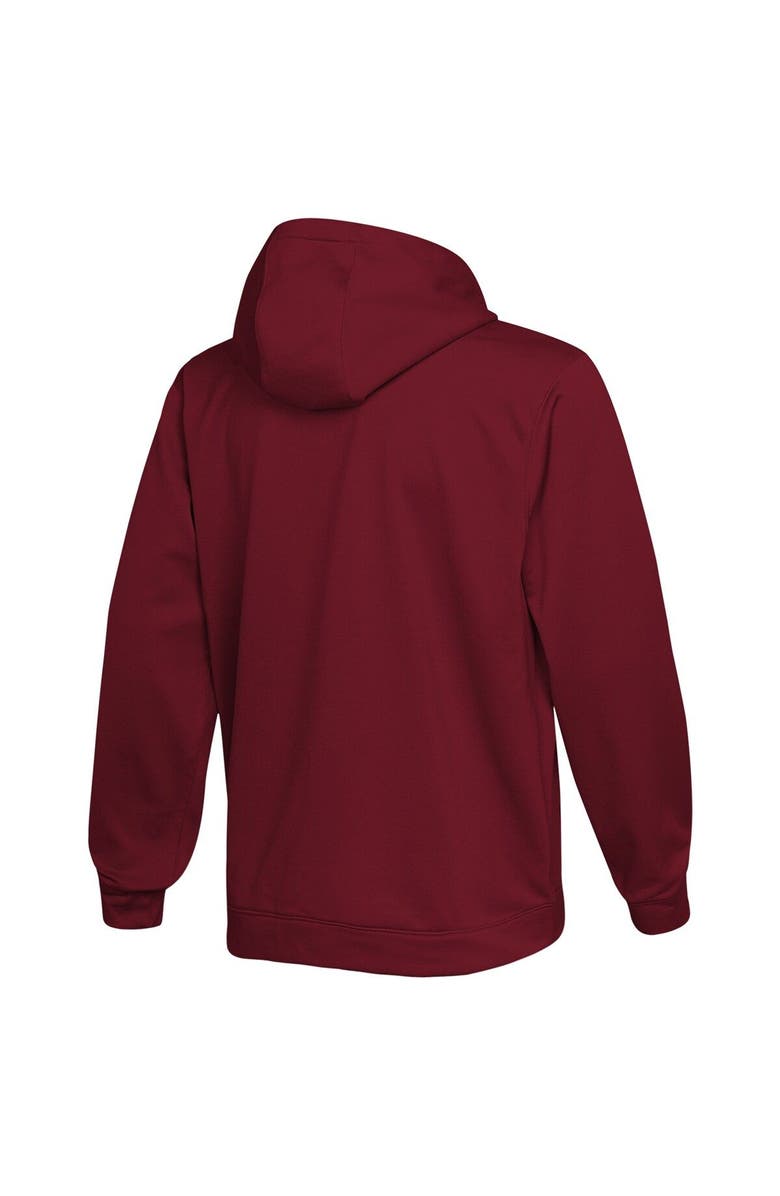 New Era Men's New Era Burgundy Washington Commanders Combine Authentic Split Defense Pullover Hoodie, Alternate, color,