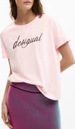 Desigual Embellished Cotton Graphic T-Shirt