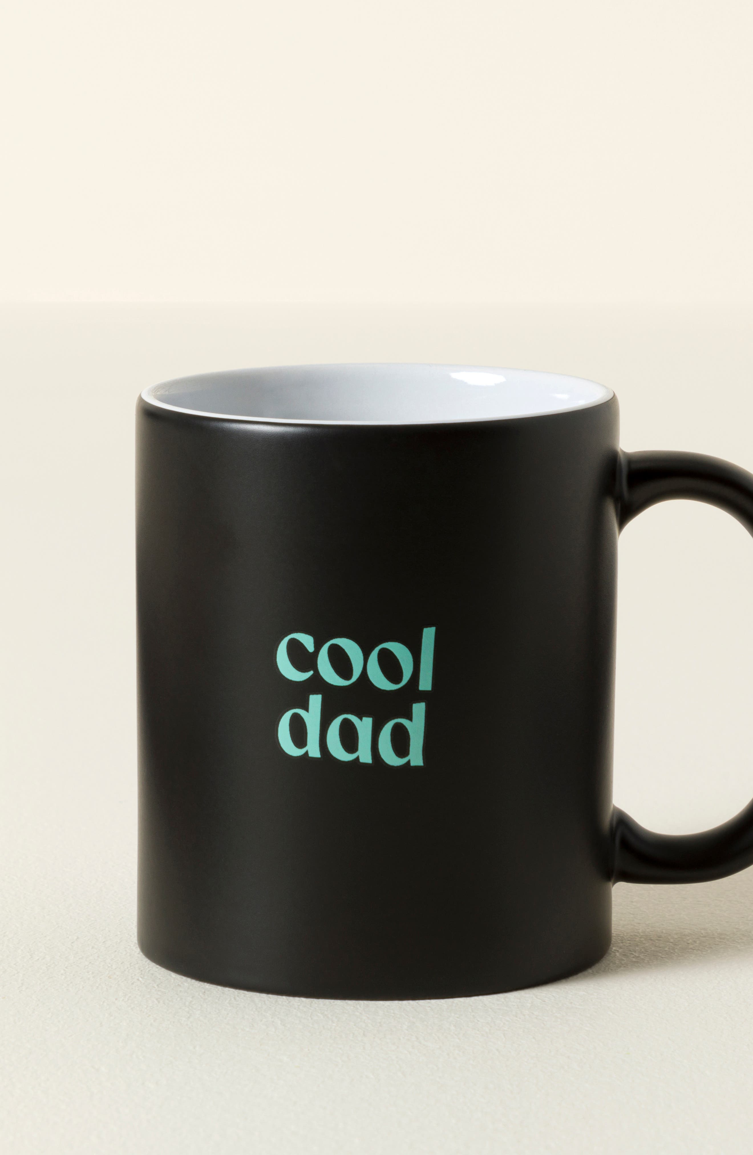 Uncommon Goods Mostly Cool (sometimes Hot) Mom Color Change Mug In Black