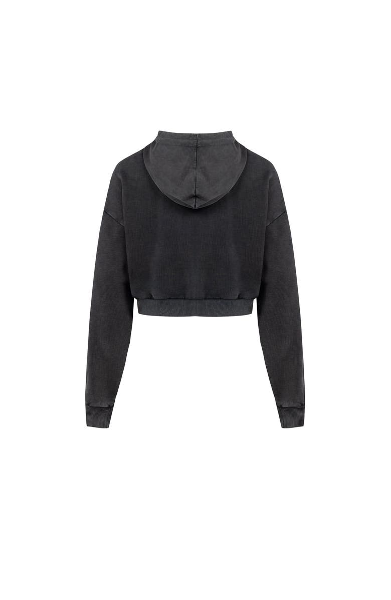 PCFG Cotton Your *Itch Acid Wash Zipped Hoody, Alternate, color, Black