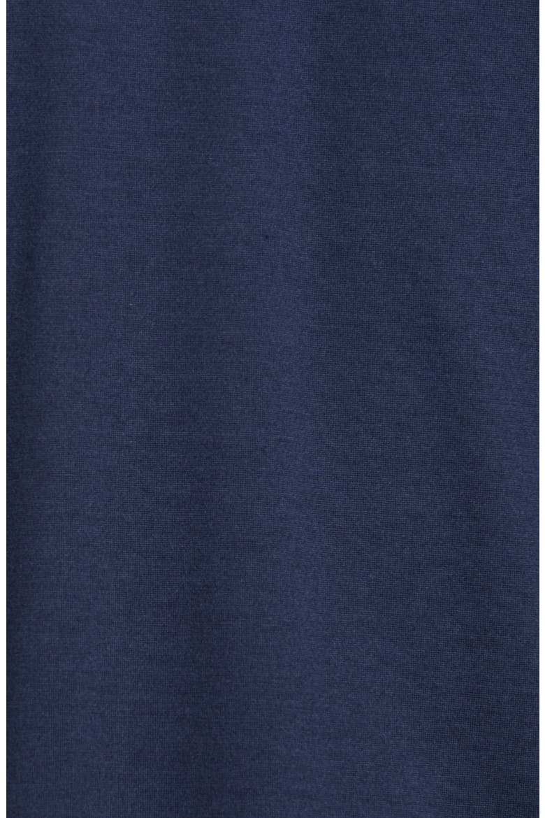Silk & Cotton Polo Shirt, Alternate, color, OCEAN BLUE
