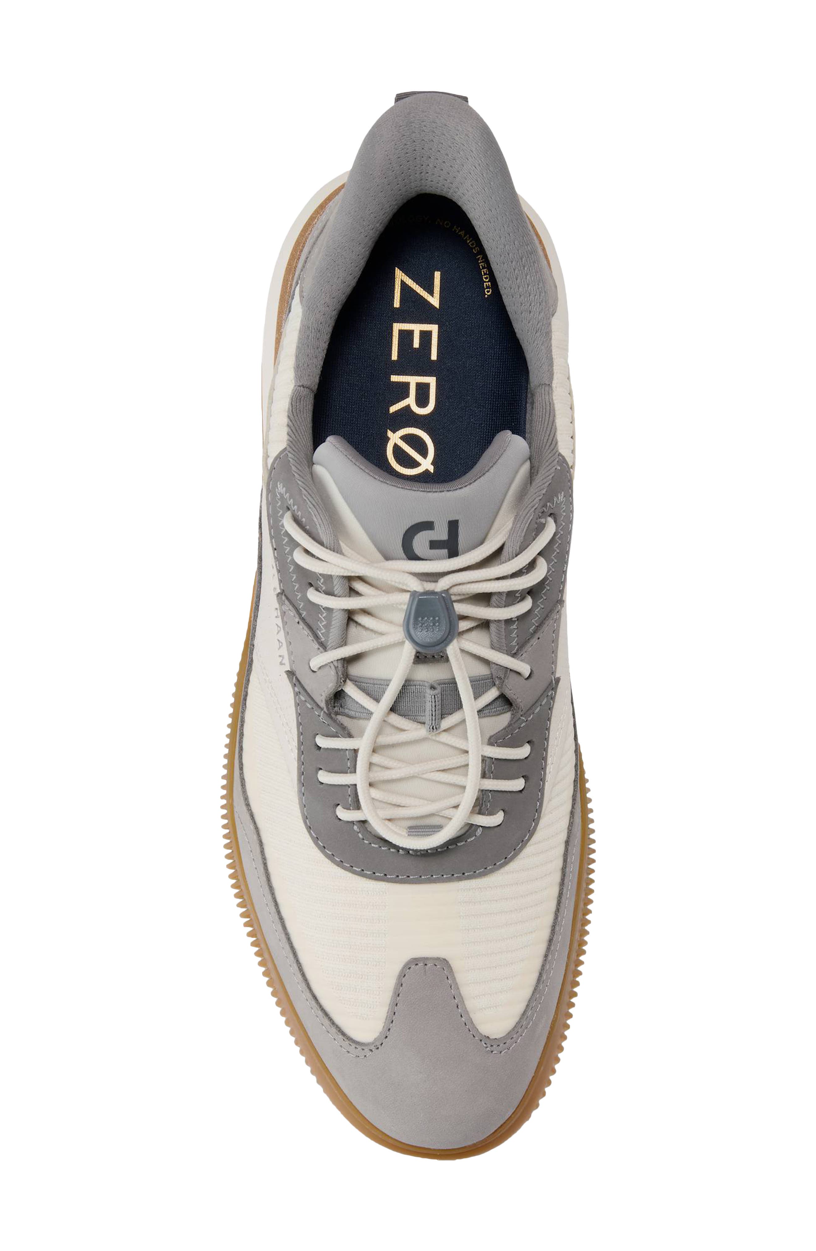 6.ZEROGRAND Sneaker, Alternate, color, IVORY / ULTIMATE GRAY / GUM T