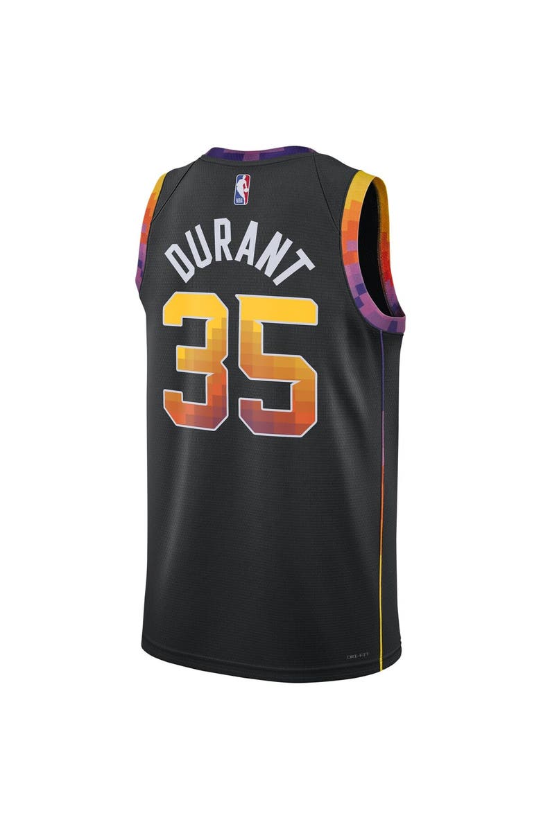 Jordan Brand Unisex Jordan Brand Kevin Durant Black Phoenix Suns Swingman Player Jersey - Statement Edition, Alternate, color, 
