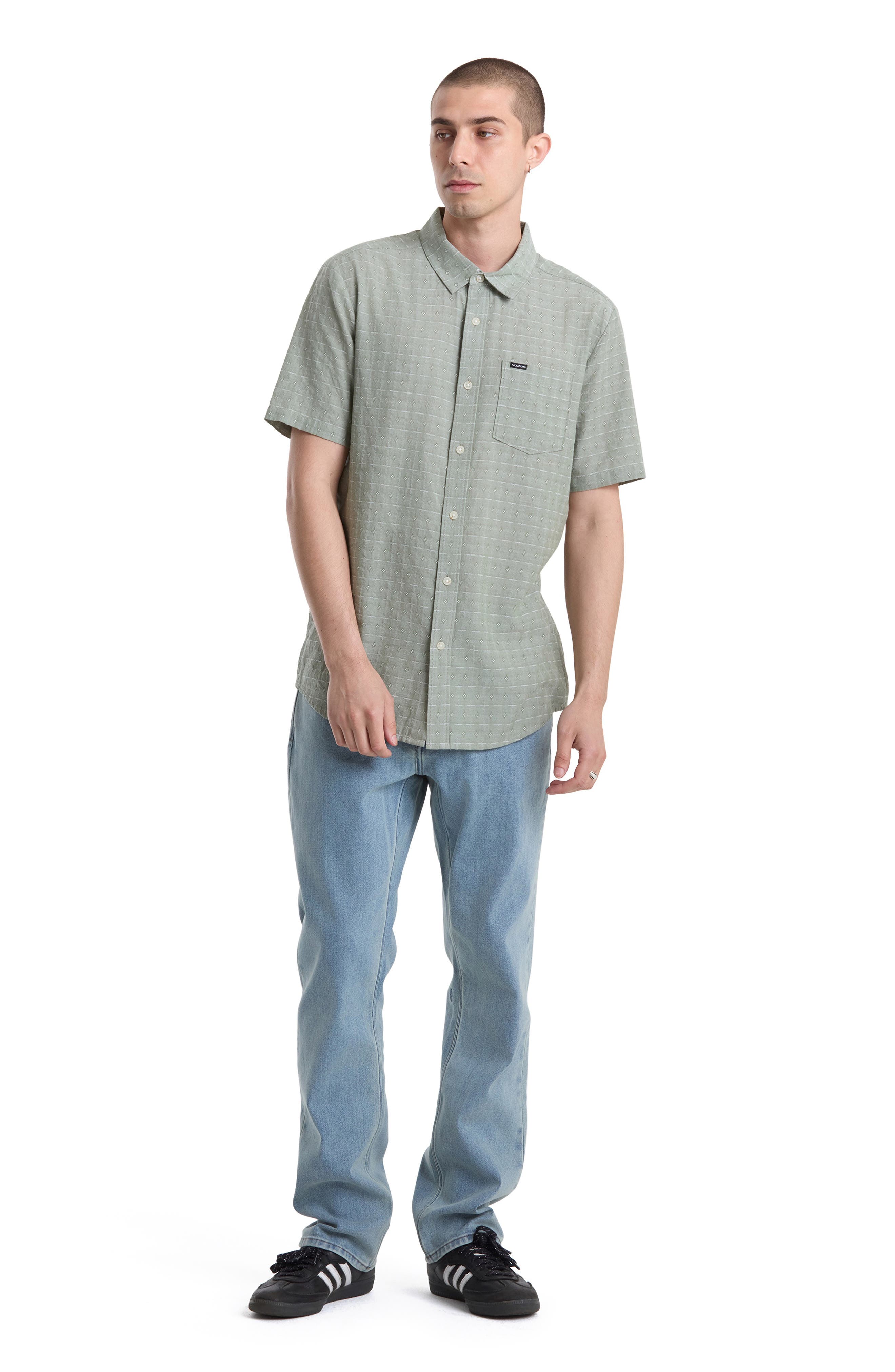 Volcom Bankstone II Short Sleeve Button-Up Shirt (Men) | Nordstrom