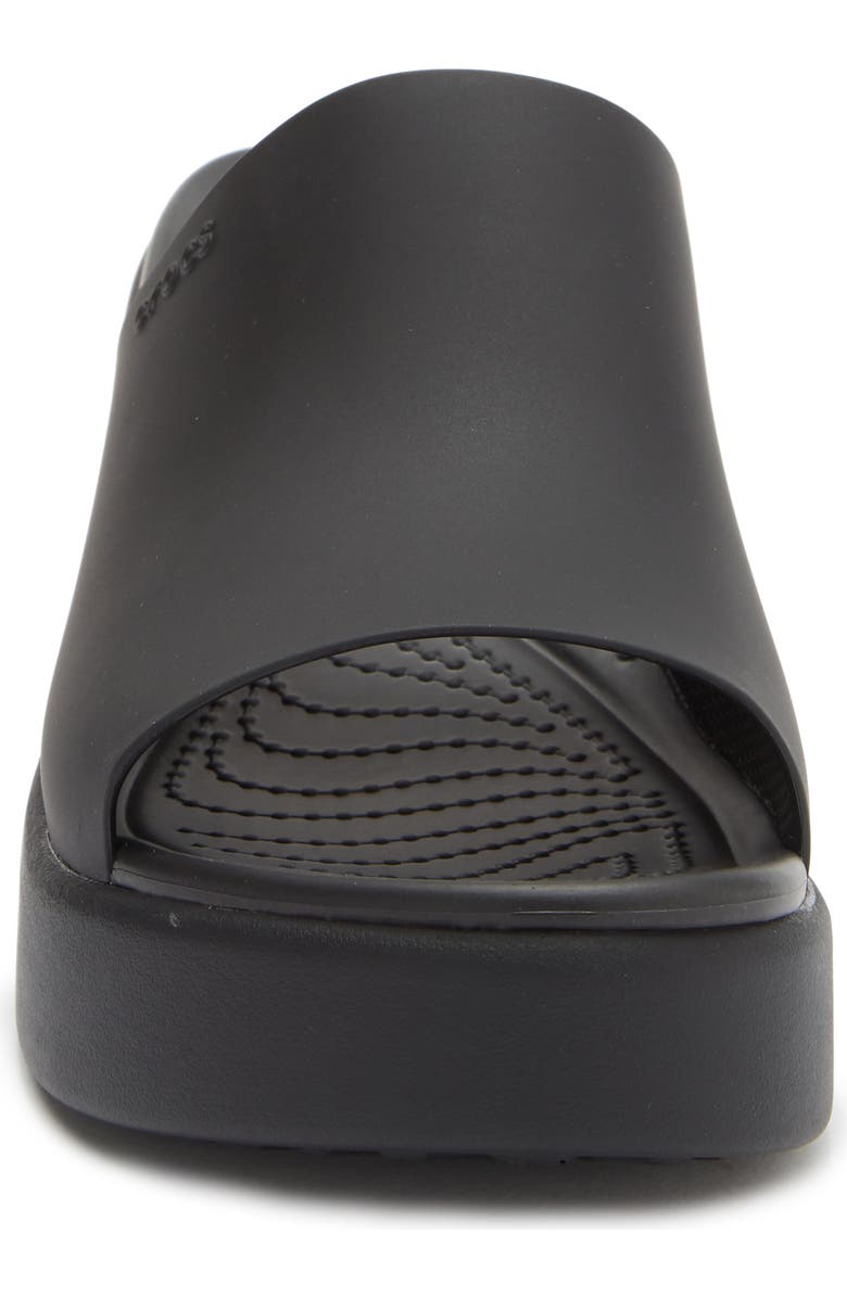 CROCS Brooklyn Slide Sandal, Alternate, color, Black/Black