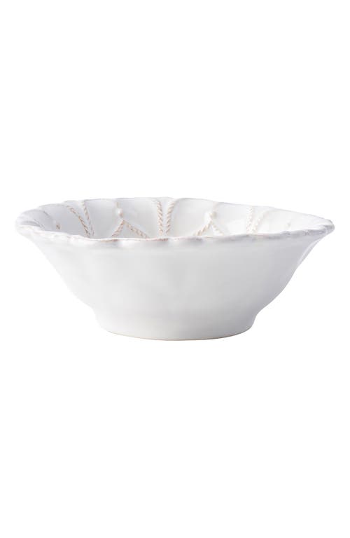 Juliska Jardins Du Monde 6 Blossom Bowl In Whitewash