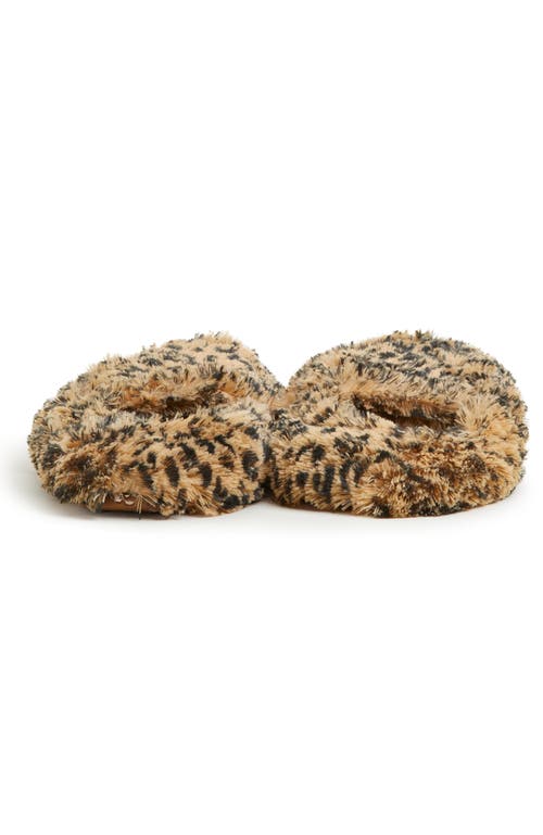 Warmies Plush Slippers In Leopard