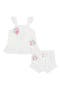 Embroidered Tank Top & Bloomers Set