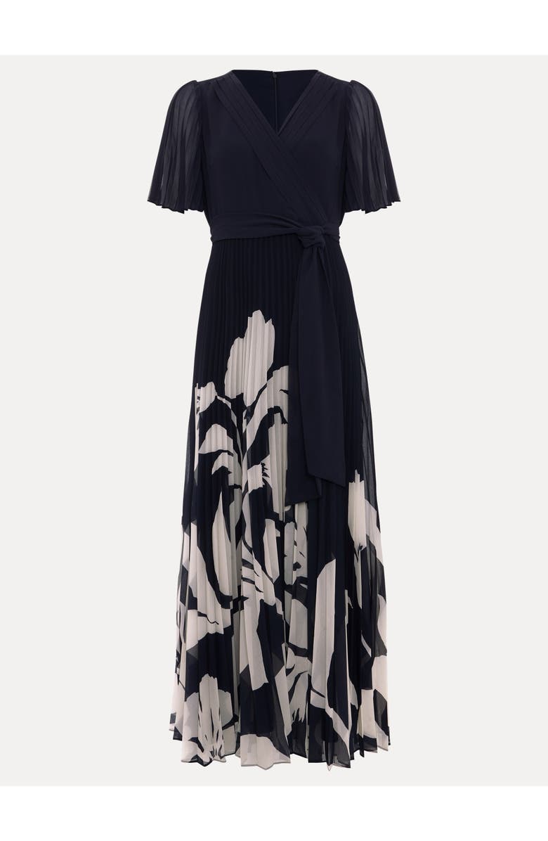 Phase Eight Abigail Wrap Dress, Alternate, color, Navy