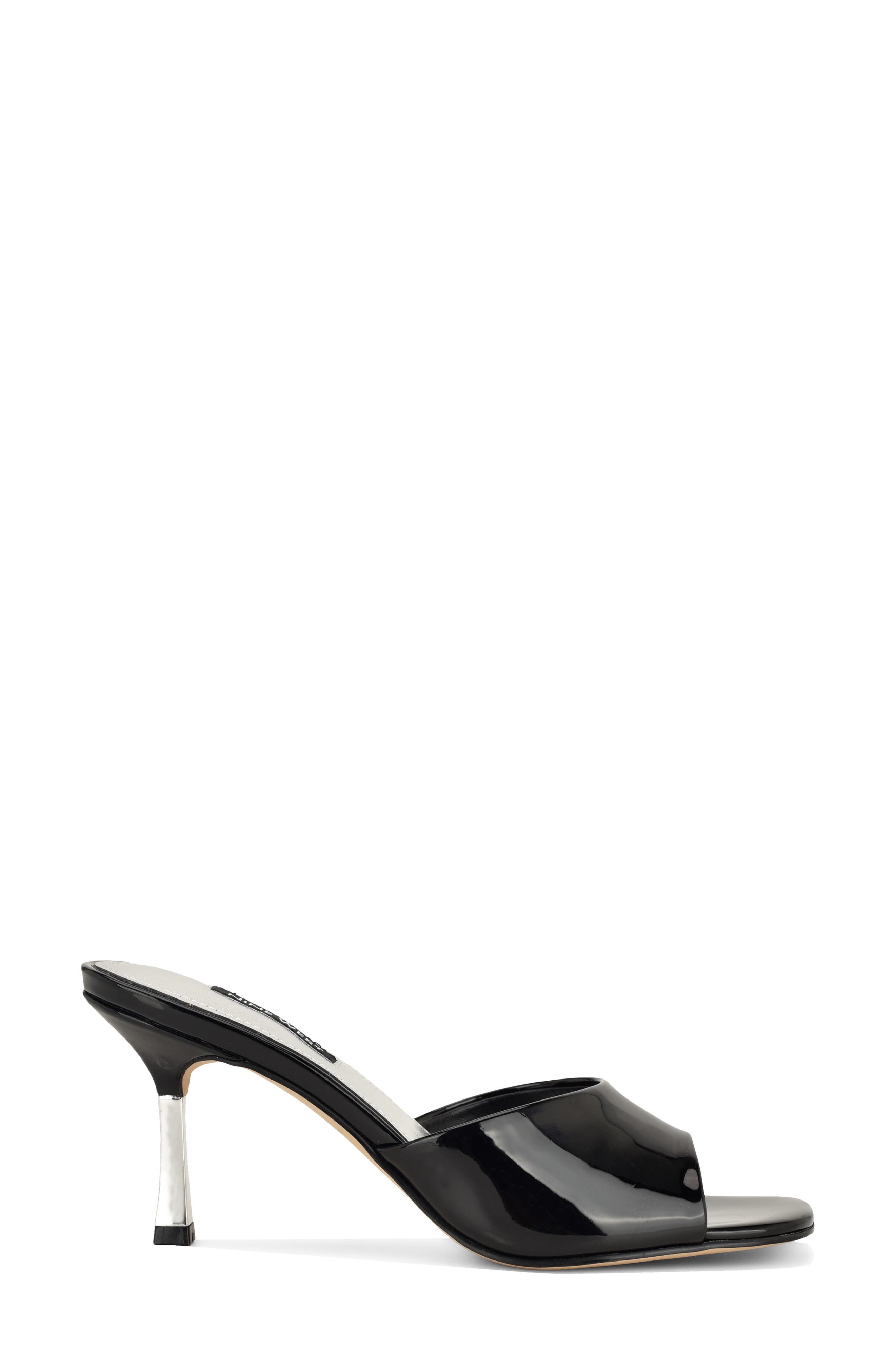 Nine West Lamell Sandal, Alternate, color, Black
