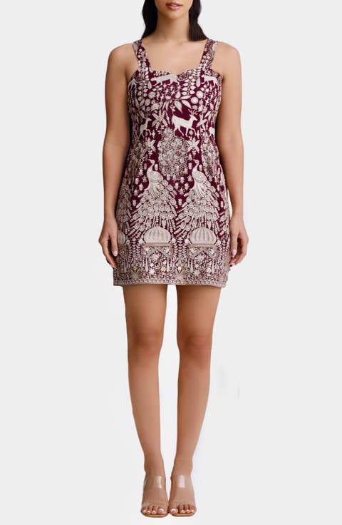 Naya Embroidered Minidress
