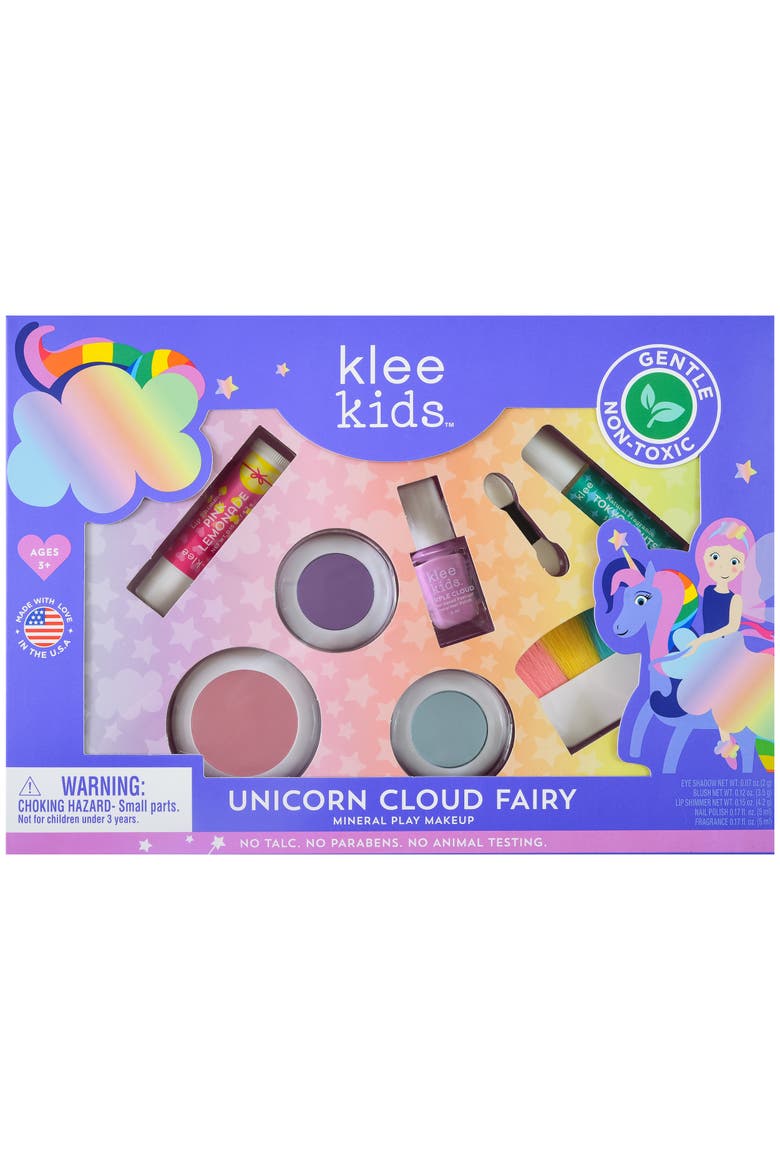 Unicorn Cloud Fairy - Kids' Mineral Play Makeup Kit, Alternate, color, Multi